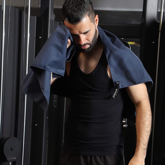 Rainleaf Microfiber Towel Perfect Travel & Gym & Camping Towel. Quick Dry - Super Absorbent - Ultra Compact - Lightweight. Suitable for Trip, Beach, Shower, Backpacking, Pool