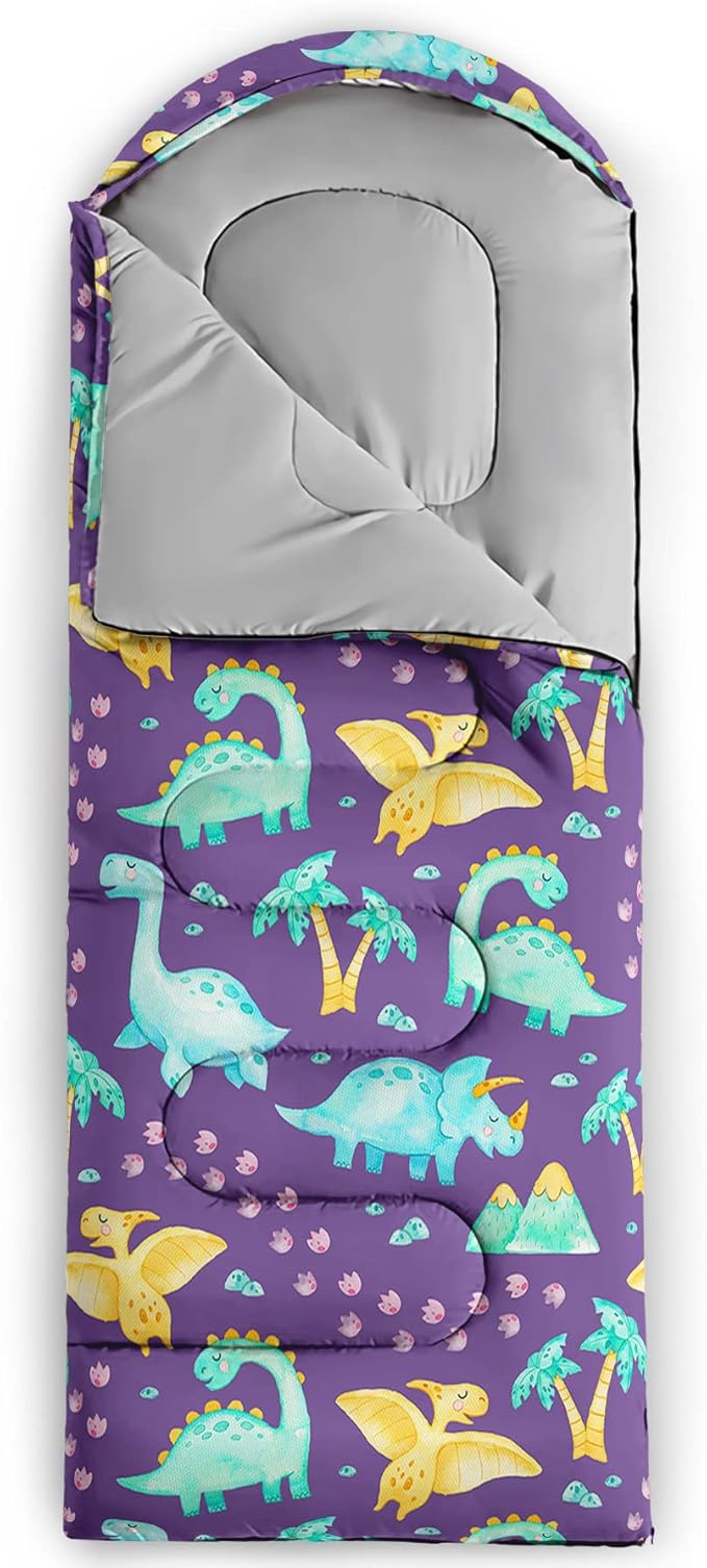 BailiPromise Camping Sleeping Bags,3 Season Warm & Cool Weather,Lightweight,Waterproof Sleeping Bags for Adults & Kids,Traveling,and Outdoors,Camping Gear Equipment