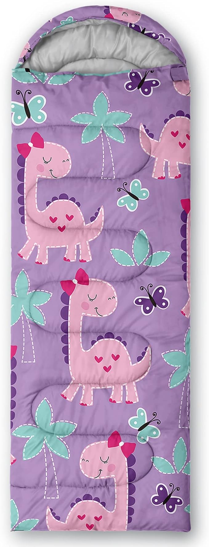 Axolotl Unicorn Sleeping Bag for Kids Boys Girls–Lightweight Warm Cold Weather Sleeping Bags,Waterproof Portable Sleeping Bag with Compression Sack for Camping Backpacking Outdoor Indoor