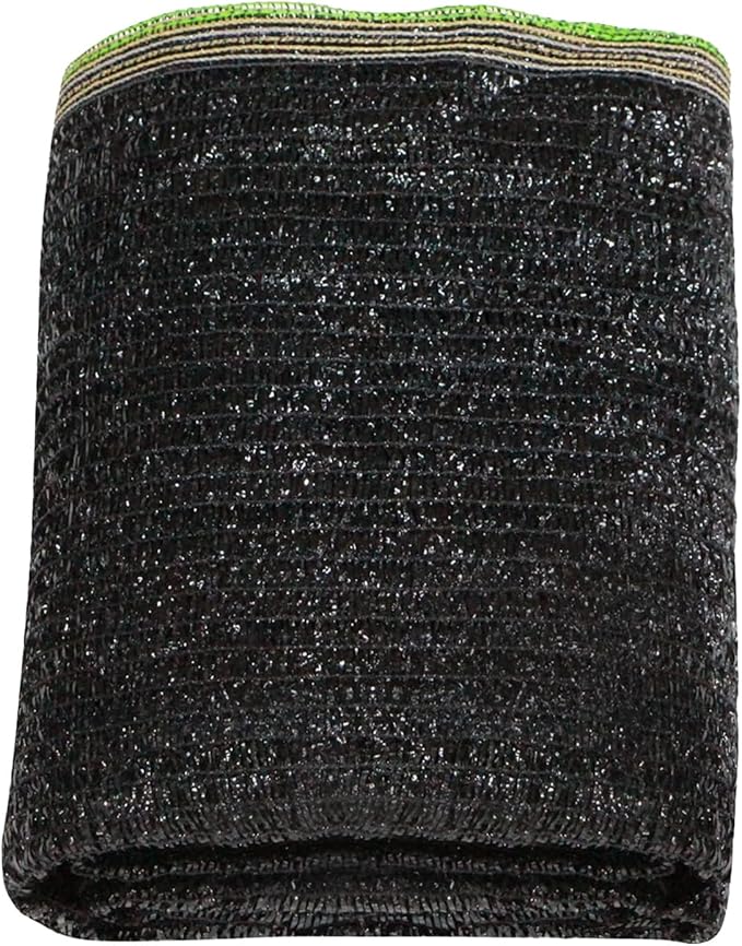 LOVE STORY 6x12FT 55% Black Shade Cloth Sun Shade Net UV Resistant Mesh Tarp Plant Cover Sunblock Net for Garden,Greenhouse,Vegetables,Flowers