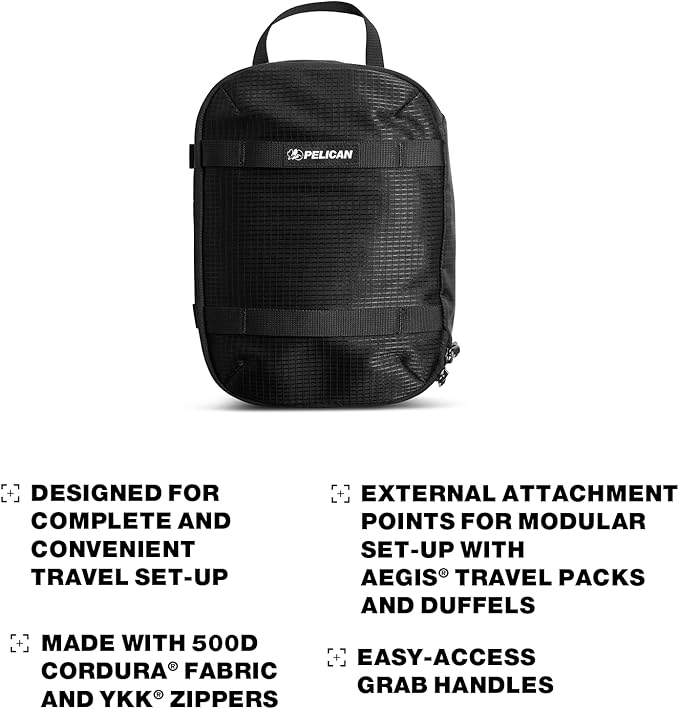 Pelican ModPak Packing Cube - Travel Organizer - Large (Black)