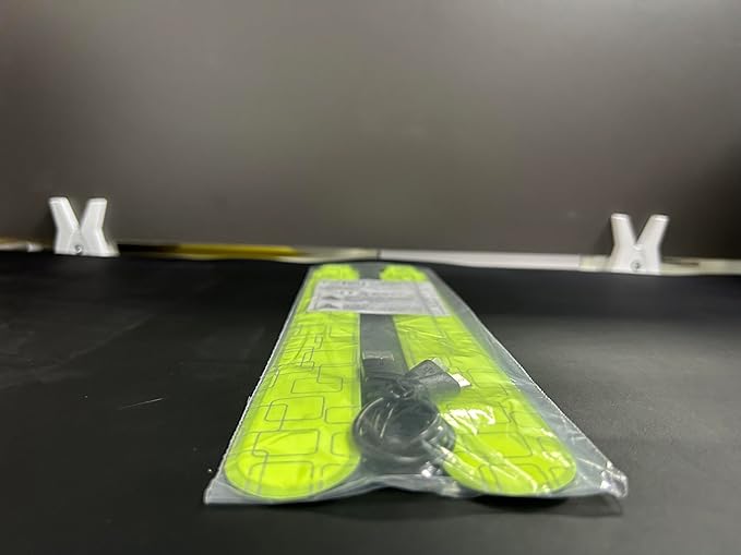 2 Pack LED Armband - Rechargeable Running Lights with Reflective Gear, High Visibility LED Wristband Lights