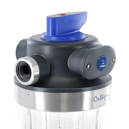Culligan WH-HD200-C Whole House Water Filter System 1” Inlet/Outlet – Improve Tap Water Taste, Remove Sediment, Protect Appliances