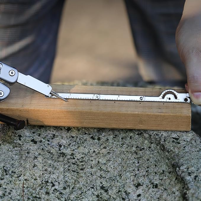 Roxon FT07 Bulid Your Own Multitool - FLEX Implements Tools Accessories Set (Box Cutter, Ruler & Magnetic grabber, Pen & Tweezers & Needle, T Shank Adapter)