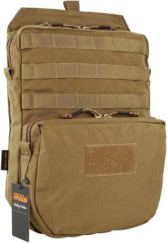 EXCELLENT ELITE SPANKER Tactical MOLLE Hydration Pack for 3L Hydration Water Bladder Molle Vest Accessory
