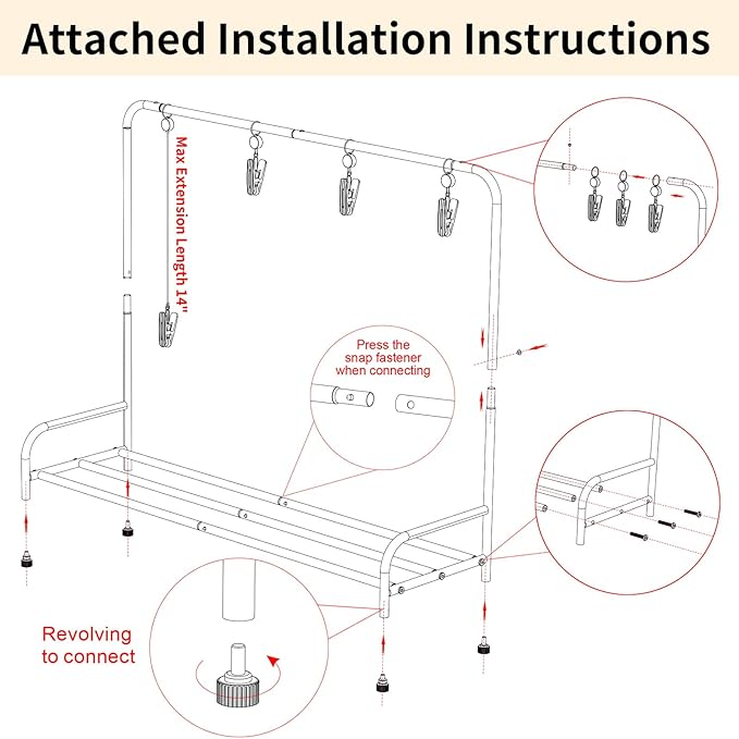 GOYLSER Cowboy Boot Rack Organizer Tall Boots, Black Free Standing Shoe Racks Metal High Boot Holder Shoe Storage for Dorm Room, Closet, Entryway, Bedroom, 33.5" x 10.6" x 24.6"