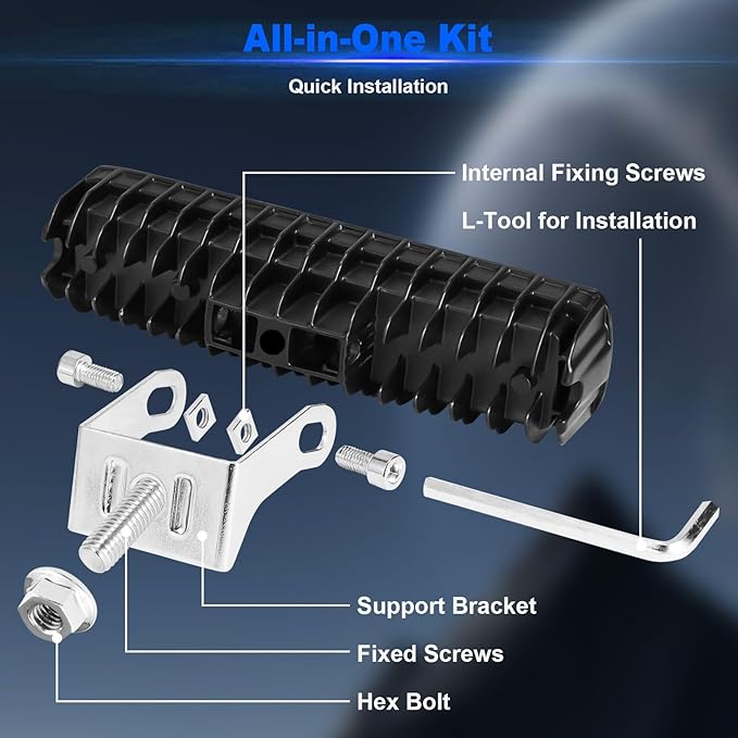 LED Forklift Safety Light - 2 Pack Warehouse Warning Light with Adjustable Mounting Bracket for Truck, AGV Security Indicator Spotlight Brightness (Blue)