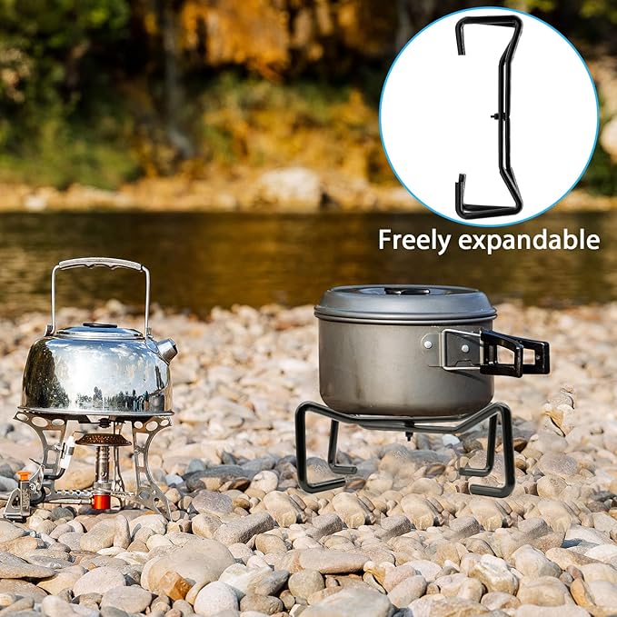 26" Campfire Fireplace Tongs,Folding Finish Camp Dutch Oven Lid Stand and Camp Cast Iron Dutch Oven Lid Lifter Outdoor Tools kits