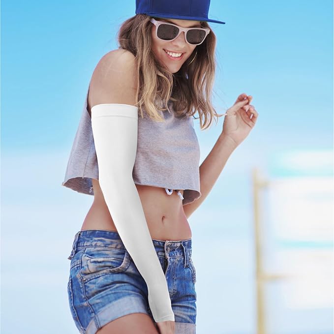 GOUNOD Gardening Sleeves to Cover Arms for Women with Thumb Holes-Sun Protection SPF Cooling Driving UV Blocking