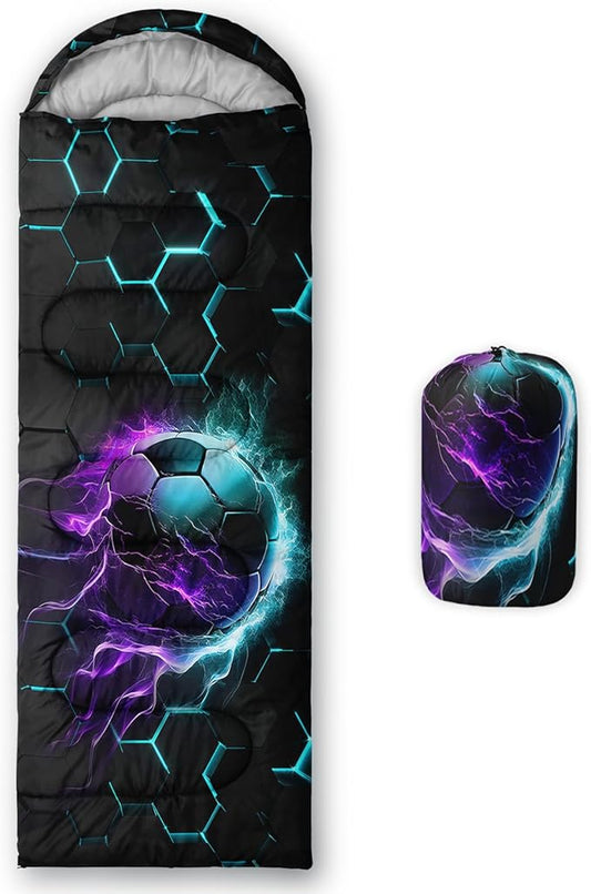 Sea Turtle Sleeping Bag for Kids Boys Girls,Ocean Themed Camping Gear,Waterproof Compact Sleeping Bag for Camping Backpacking Outdoor Hiking.