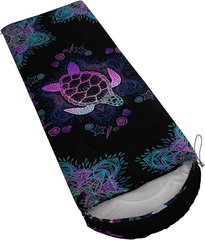 QOOMO Camping Sleeping Bags,3 Season Warm & Cool Weather,Lightweight,Waterproof Sleeping Bags for Adults & Kids,Traveling,and Outdoors,Camping Gear Equipment