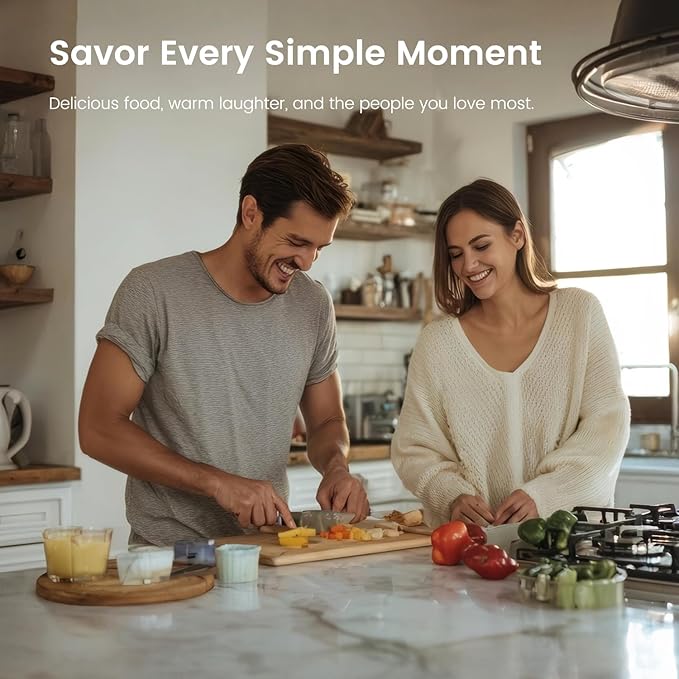 Ceramic Nonstick 8 inch Frying Pan, Non-Toxic Skillet, PFAS & PTFE & PFOA Free, Dishwasher Safe, Compatible with All Stovetops