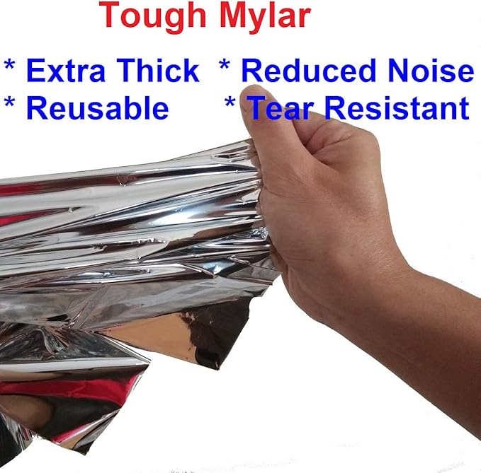 Emergency Bivy Sack Bivy Bag - Emergency Sleeping Bags 4 Pack Mylar Survival Sleeping Bag Emergency Bivvy Sack Waterproof Lightweight Foil Military Patriot Compact Gear Blanket Thermal Escape Camping