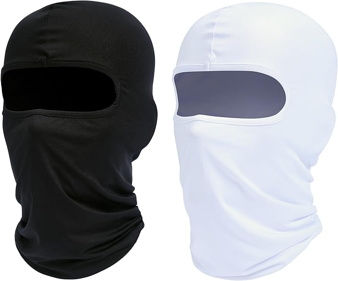 Ski Mask Balaclava Shiesty, 2 Pack Neck Gaiter Motorcycle UV Protector Cooling for Men/Women