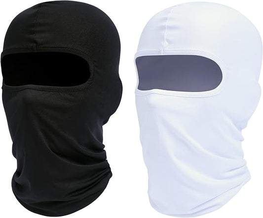 Ski Mask Balaclava Shiesty, 2 Pack Neck Gaiter Motorcycle UV Protector Cooling for Men/Women