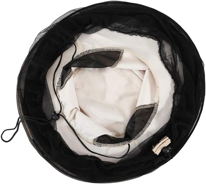CozyCabin Mosquito Head Net Hat with Removable Mesh Hidden Netting, Design for Outdoor Fishing Gardening