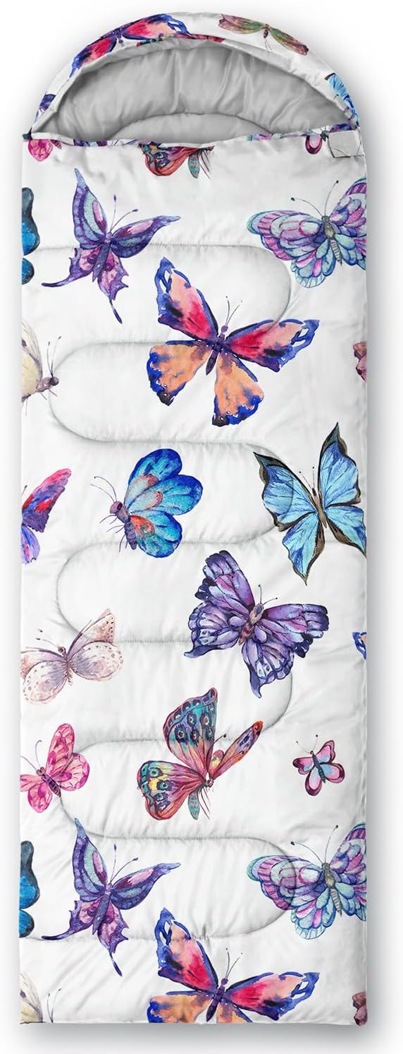 CVHOUSE Camping Sleeping Bags,3 Season Warm & Cool Weather,Lightweight,Waterproof Sleeping Bags for Adults & Kids,Traveling,and Outdoors,Camping Gear Equipment