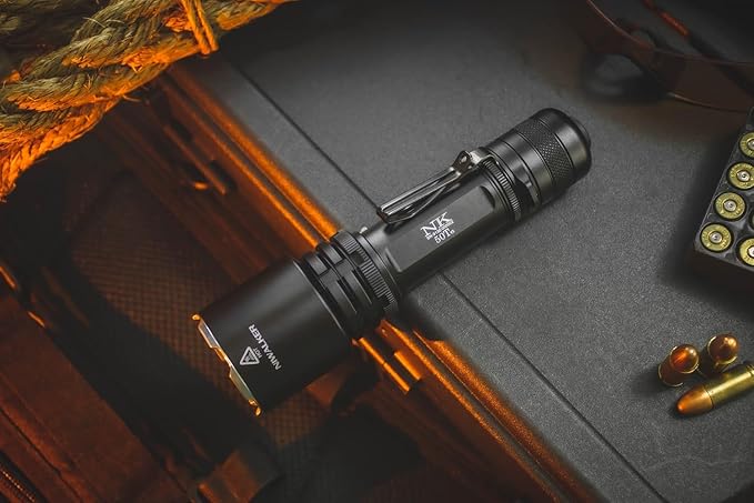 2300 High Lumen Tactical Flashlight, Type C Rechargeable Long Throw Outdoor Flashlights,875 Yards Long Range, IP68 ‎Waterproof Flashlight