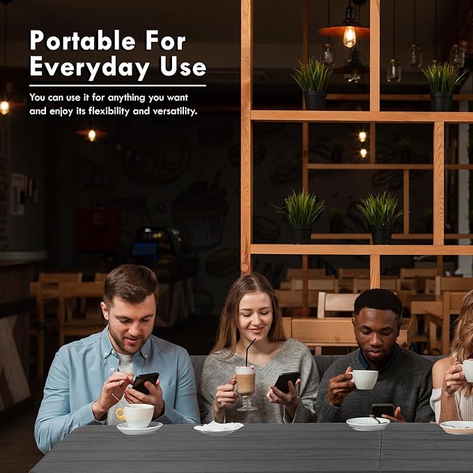 6Ft Folding Table,Lightweight Outdoor Folding Table,Perfect for Camping Picnics Durable Foldable Table with Easy Setup Ideal Portable Table for Indoor & Outdoor Use