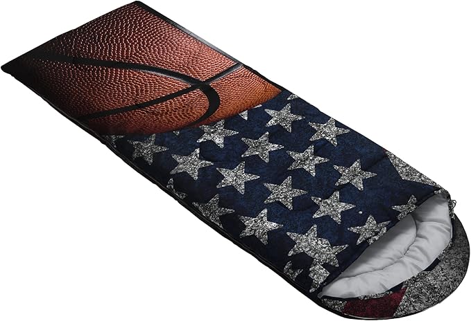 QOOMO Camping Sleeping Bags,3 Season Warm & Cool Weather,Lightweight,Waterproof Sleeping Bags for Adults & Kids,Traveling,and Outdoors,Camping Gear Equipment