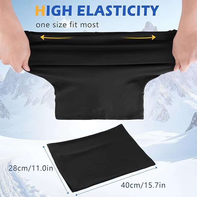 HONGTEYA Winter Neck Gaiter Warmer for Men&Women,Windproof Face Mask Face Cover for Cold Weather Skiing Outdoor Sports