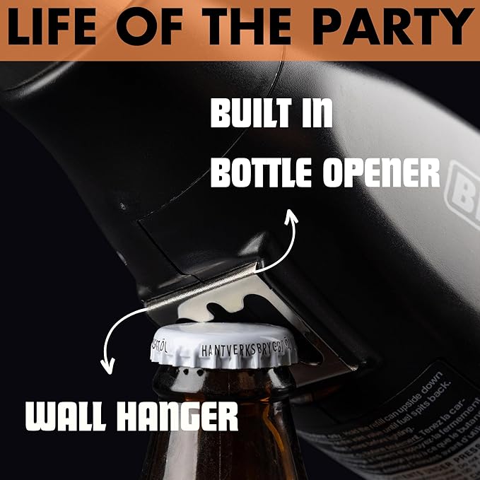 BISON AIRLIGHTER 420 | Cordless Fire Starter | Camping Essential | Torch Lighter | Perfect for Fire Pits, Camping, Charcoal Grills, Fireplaces, and Wood Stoves | Refillable Butane with Built-In Blower