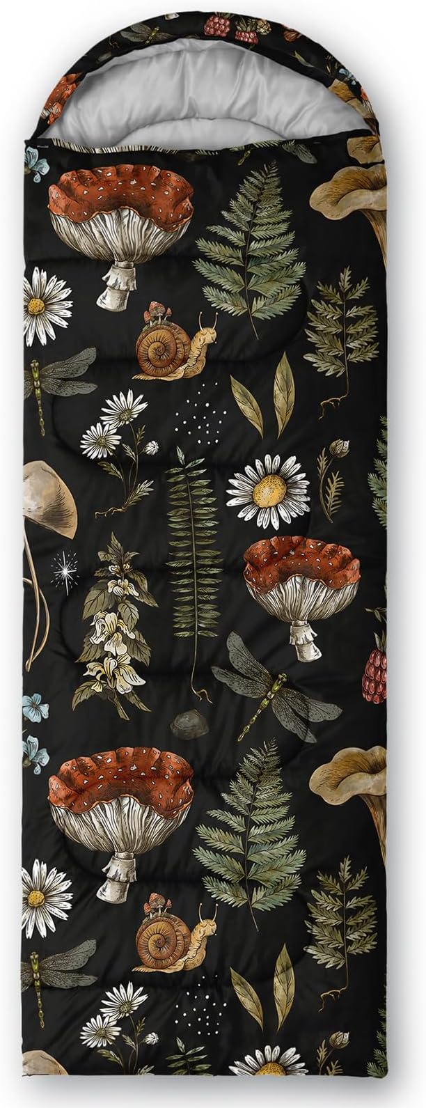 QOOMO Camping Sleeping Bags,3 Season Warm & Cool Weather,Lightweight,Waterproof Sleeping Bags for Adults & Kids,Traveling,and Outdoors,Camping Gear Equipment