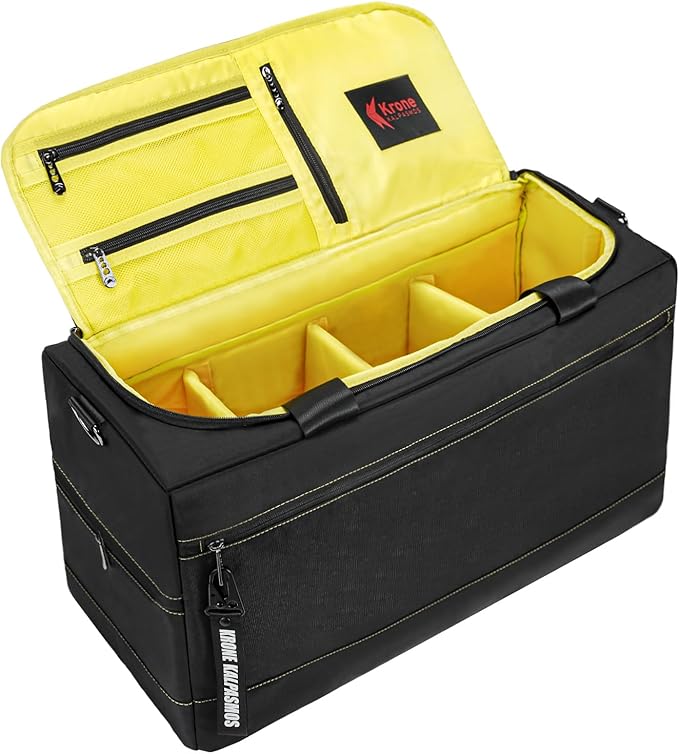 Sneaker Bag for Travel/Sneakerhead gift/Outdoor Sports Bag/Gym Bag /, A Multi-functional Travel Duffel Bag with 3 Adjustable Dividers, & Shoulder Strap,Made of Nylon, by Krone Kalpasmos-classic