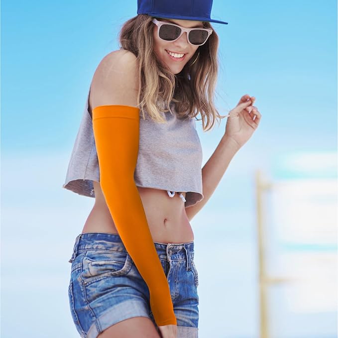 GOUNOD Gardening Sleeves to Cover Arms for Women with Thumb Holes-Sun Protection SPF Cooling Driving UV Blocking