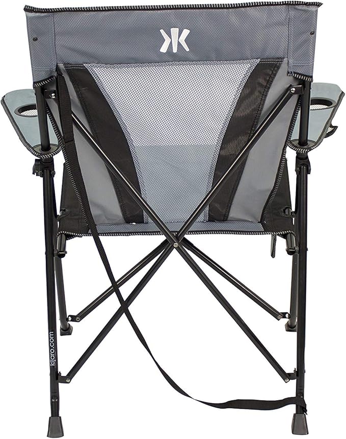 Kijaro XXL Dual Lock Portable Camping Chair - Supports Up to 400lbs - Enjoy The Outdoors in a Versatile Folding Sports & Outdoor Chair