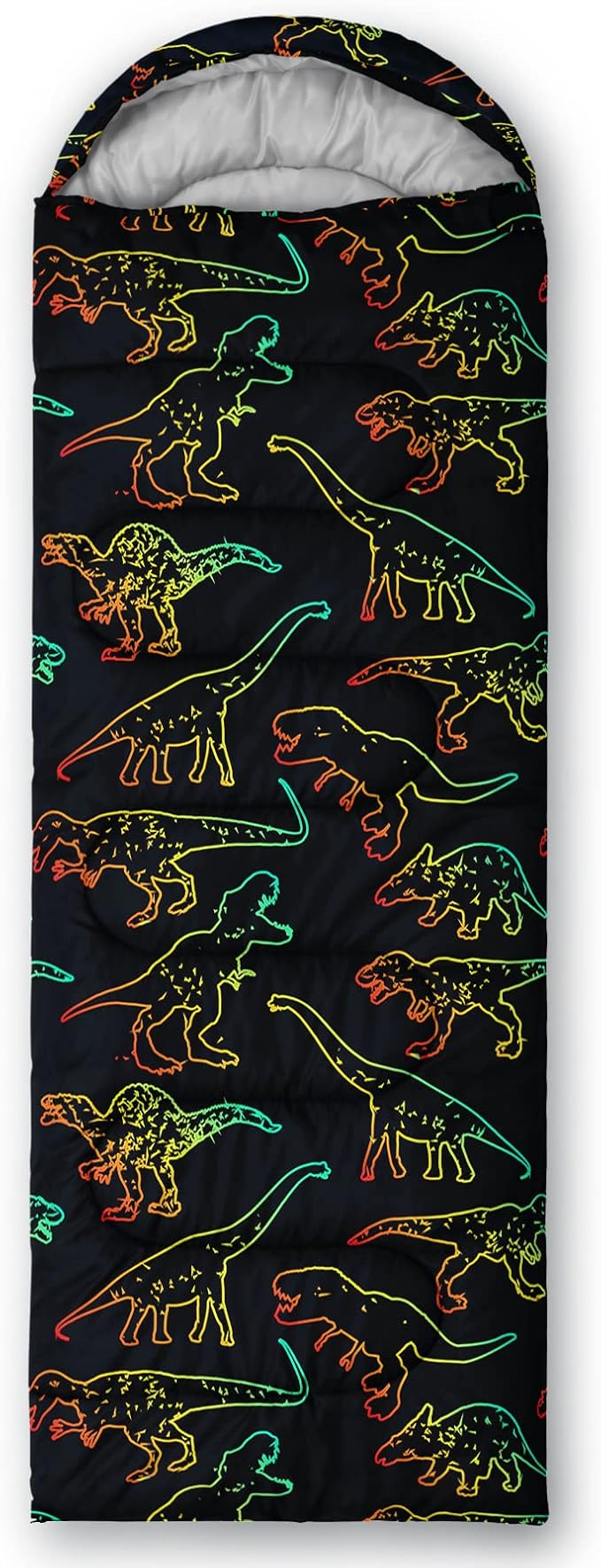 QOOMO Camping Sleeping Bags,3 Season Warm & Cool Weather,Lightweight,Waterproof Sleeping Bags for Adults & Kids,Traveling,and Outdoors,Camping Gear Equipment