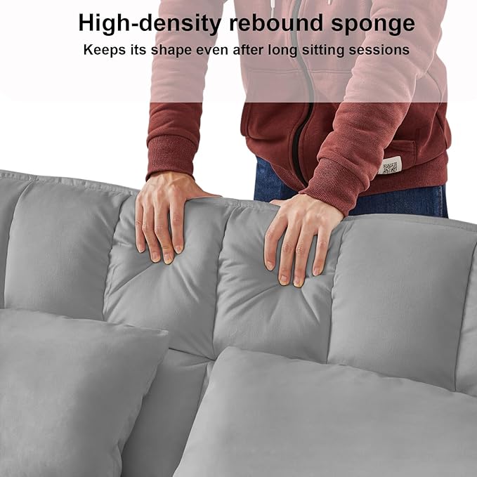 53.14" Velvet Convertible Sleeper Sofa Bed with Adjustable Backrest & Side Pocket, Pull-Out Loveseat Futon Couch for Small Spaces, Solid Wood Frame, Easy Assembly, 3-in-1 Sofa Bed for Living Room