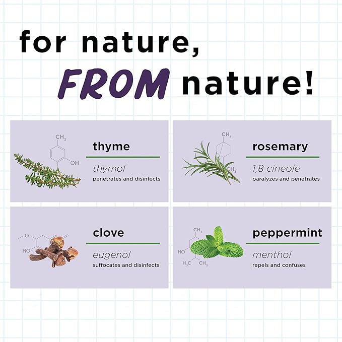 Earth's Ally 3-in-1 Plant Spray 32 oz Conc. Makes 4 gal | Insecticide, Fungicide & Spider Mite Control for Organic Gardening