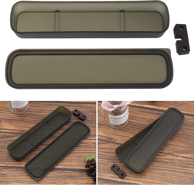 OriGlam Portable Travel Cutlery Set, Reusable Flatware, Camping Utensils Organizer Case