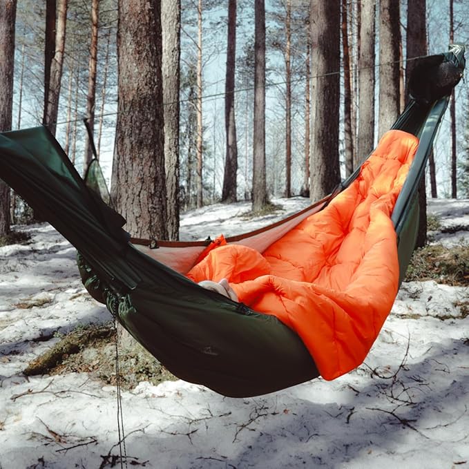 Top Quilt for Hammocks, Ultralight Sleeping Bag Topquilt, Warm Insulation Sleeping Quilt for Outdoor Hammock Camping