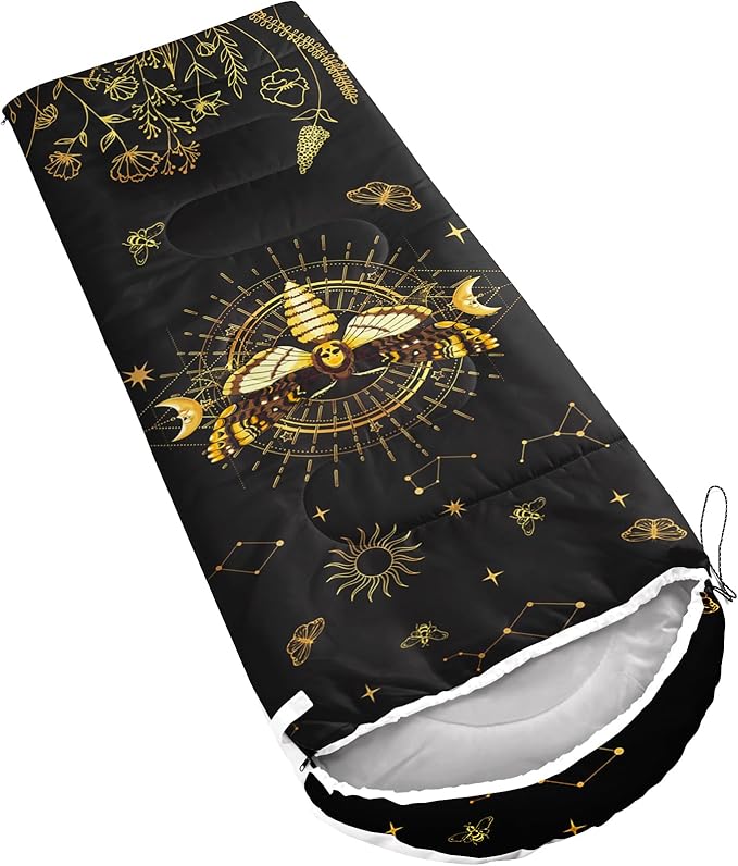 CVHOUSE Camping Sleeping Bags,3 Season Warm & Cool Weather,Lightweight,Waterproof Sleeping Bags for Adults & Kids,Traveling,and Outdoors,Camping Gear Equipment