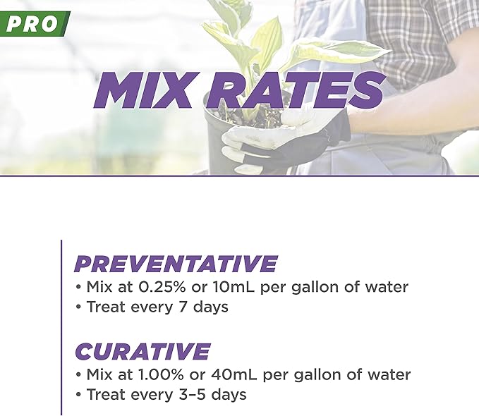 Earth's Ally Pro 3-in-1 Plant Spray 2.5 gal Super Concentrate | Insecticide, Fungicide & Spider Mite Control, Use on Indoor Houseplants and Outdoor Plants, Gardens & Trees - Insect & Pest Repellent