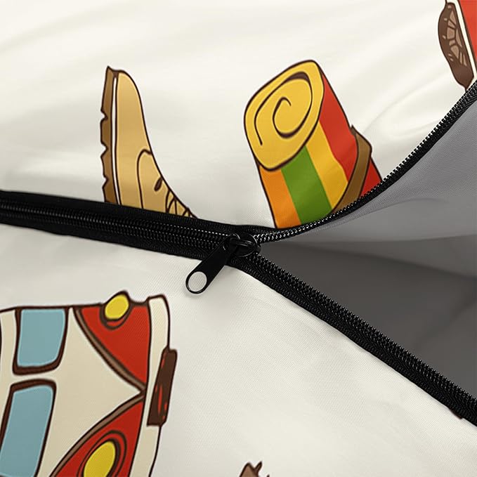 Print sleeping bag,sleeping bags,Outdoor Camping Sleeping Bag，Suitable For Children Boys And Girls Portable,Waterproof,Compact And Lightweight,Great For Outdoor Camping,Backpacking And Hiking