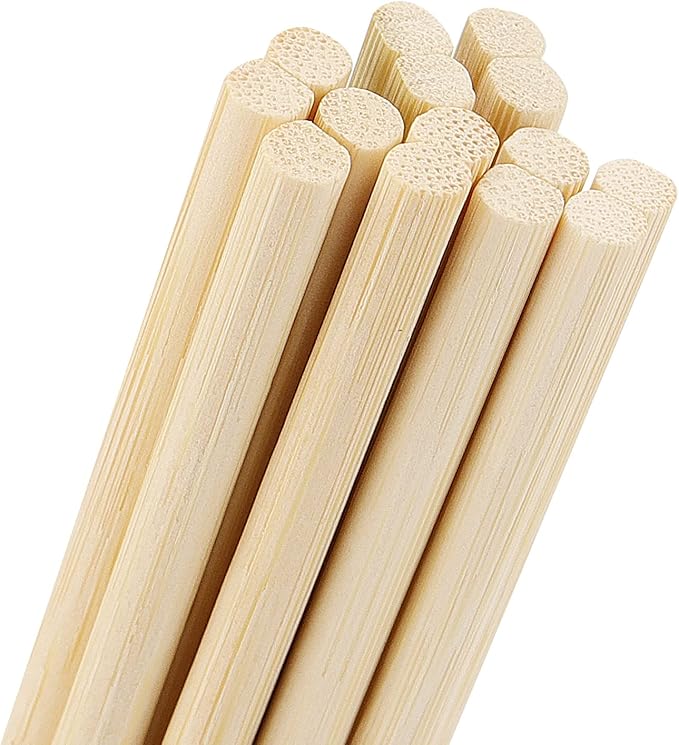 MANCHAP 500 Pairs 8 Inch Disposable Chopsticks, 20cm Bamboo Chopsticks Bulk, Chinese Wood Chop Sticks for Eating, Catering, Takeaway