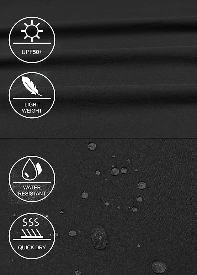 GymBrave Women's Hiking Cargo Pants Quick Dry Outdoor Camping Capris Water Resistant UPF 50 with Zipper Pockets