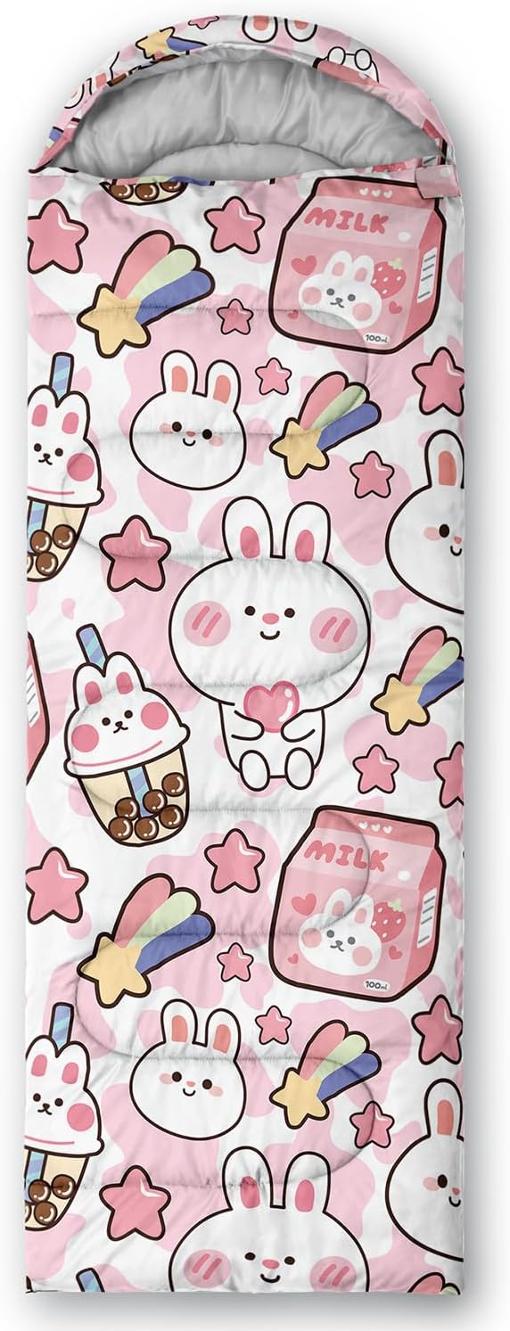 CVHOUSE Camping Sleeping Bags,3 Season Warm & Cool Weather,Lightweight,Waterproof Sleeping Bags for Adults & Kids,Traveling,and Outdoors,Camping Gear Equipment