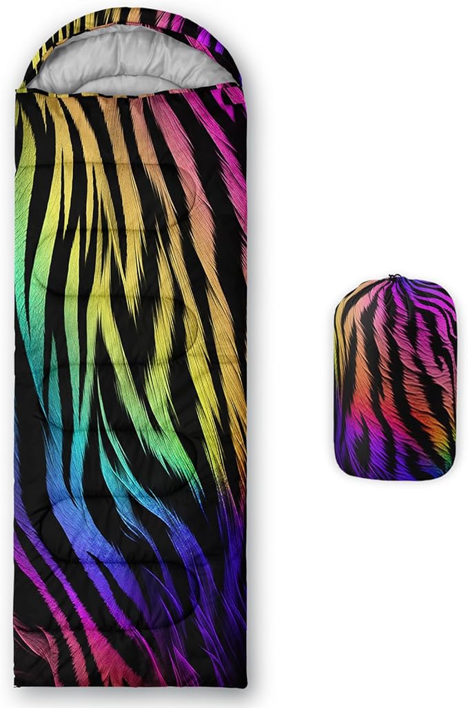 Print sleeping bag,sleeping bags,Outdoor Camping Sleeping Bag，Suitable For Children Boys And Girls Portable,Waterproof,Compact And Lightweight,Great For Outdoor Camping,Backpacking And Hiking