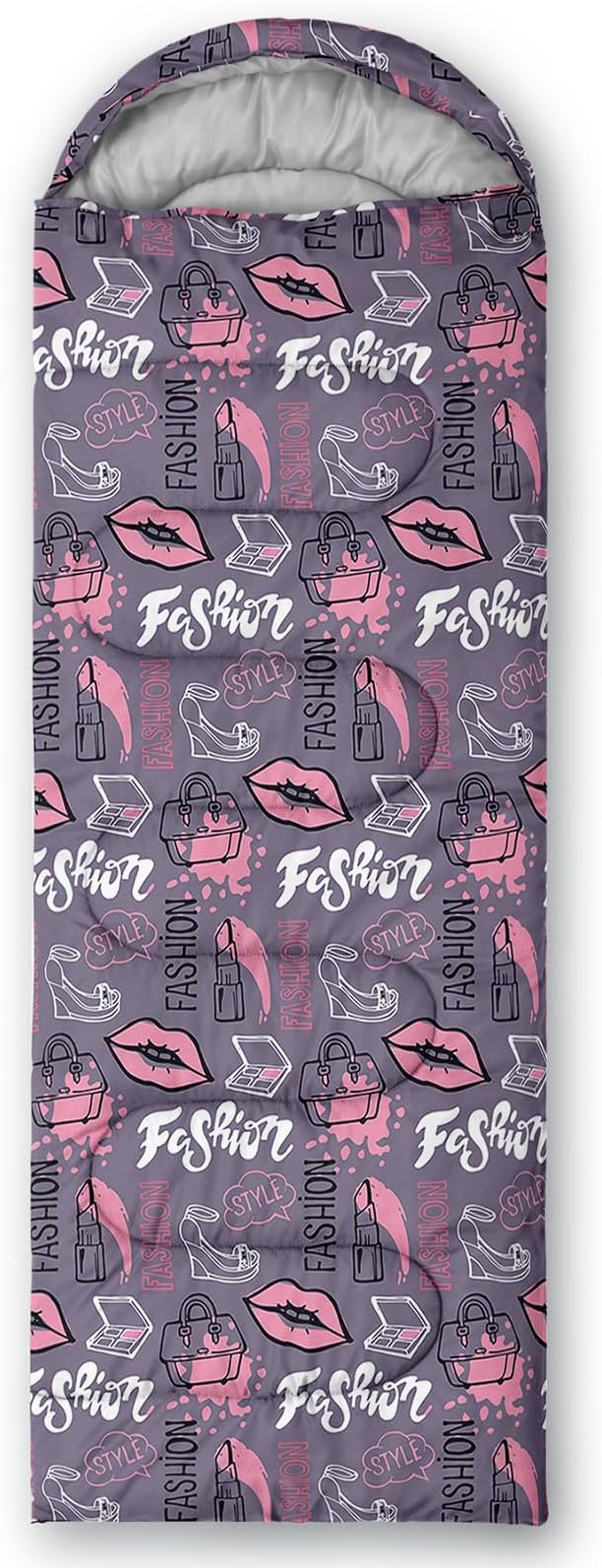 QOOMO Camping Sleeping Bags,3 Season Warm & Cool Weather,Lightweight,Waterproof Sleeping Bags for Adults & Kids,Traveling,and Outdoors,Camping Gear Equipment