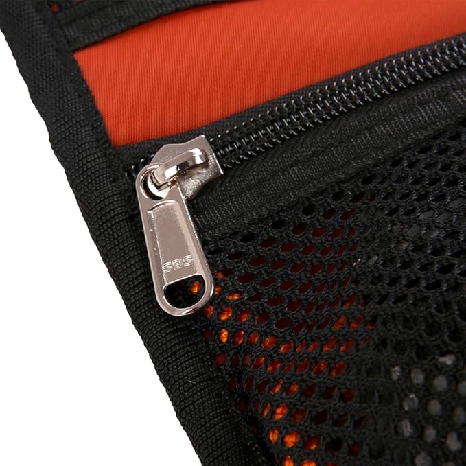 Climbing Quickdraw Hanging Storage Bag, Carabiner Hook Gear Equipment Parts Collections, Durable Foldable Bundled Roll Anti-scratch Bag, Small Tools Organizer Pouch, suit for Rock Climbing Ice Climb