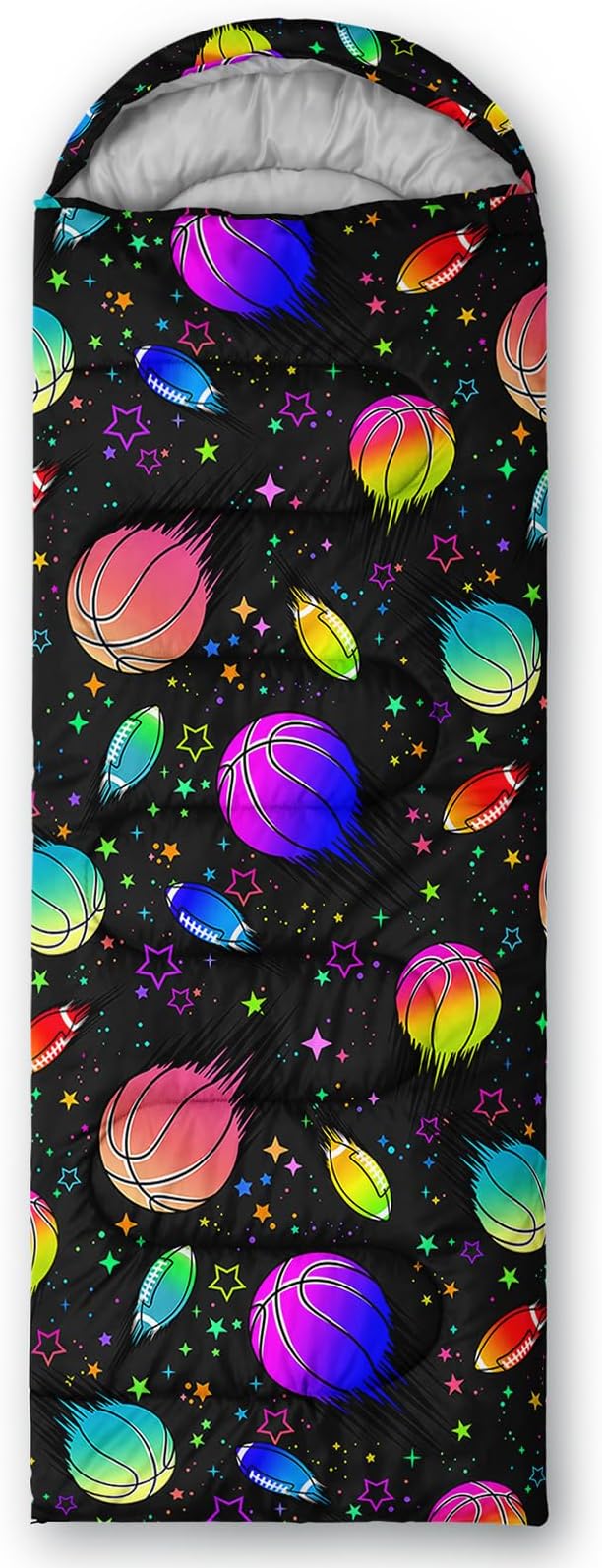 QOOMO Camping Sleeping Bags,3 Season Warm & Cool Weather,Lightweight,Waterproof Sleeping Bags for Adults & Kids,Traveling,and Outdoors,Camping Gear Equipment