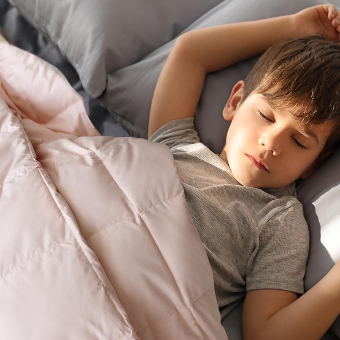 zzlamb Puffy Down Camping Blanket Water-Repellent, Down Throw Travel Blanket Portable for Outdoor, Light Warm Quilt for Couch Plane Car Theater Stadium Picnic RV Backpacking Hammock