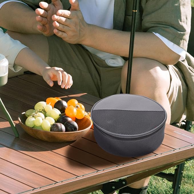 SUPVOX Camping Dish Storage Bag: Portable Tableware Organizer - Large Capacity Oxford Cloth with Mesh - Cookware Carrier for Outdoor Picnic and Travel