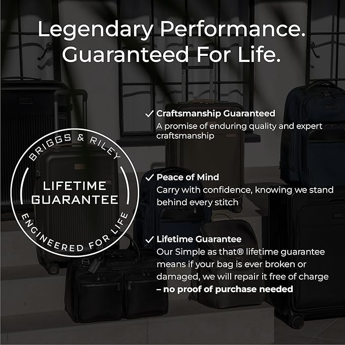 Briggs & Riley Toiletry Kit - Travel Bags for Women & Men, Organizer for Vacation, Dopp Kit for Bathroom Accessories, Makeup, & Skincare