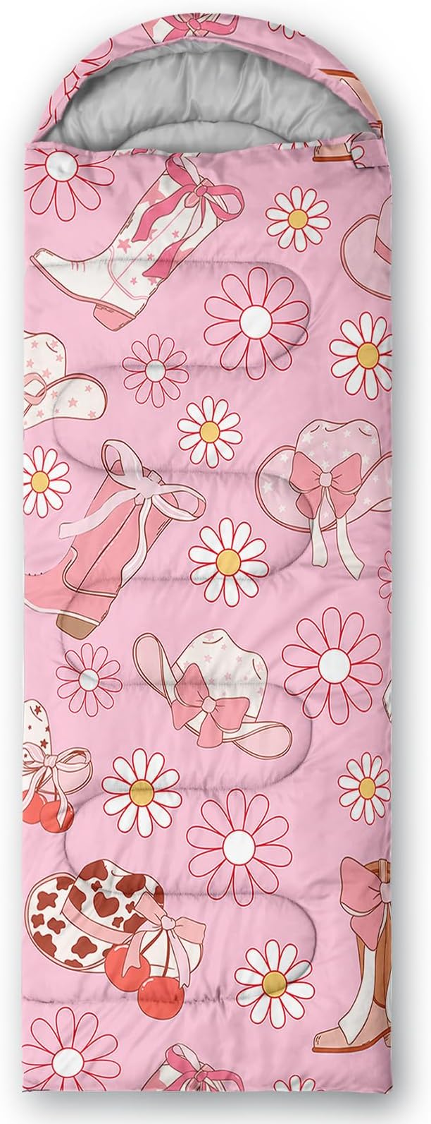 QOOMO Camping Sleeping Bags,3 Season Warm & Cool Weather,Lightweight,Waterproof Sleeping Bags for Adults & Kids,Traveling,and Outdoors,Camping Gear Equipment