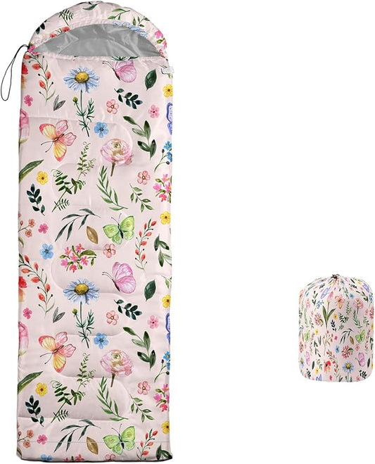 Print sleeping bag,sleeping bags,Outdoor Camping Sleeping Bag，Suitable For Children Boys And Girls Portable,Waterproof,Compact And Lightweight,Great For Outdoor Camping,Backpacking And Hiking